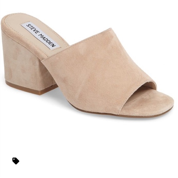 Steve Madden Shoes - Steve Madden Dalis Slide Mule Sandal Natural Beige